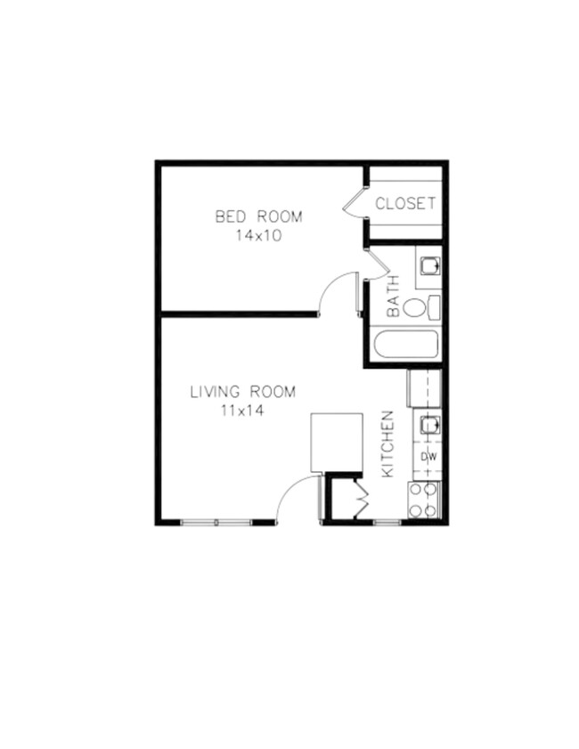 Floorplan - Prescott Luxury Apartments