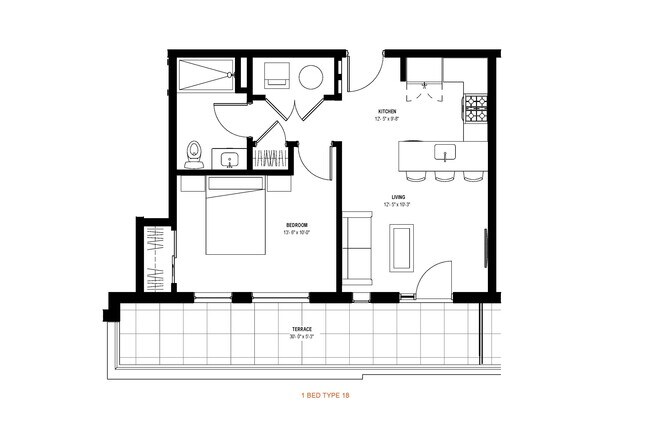 Floorplan - Glassworks Apartments