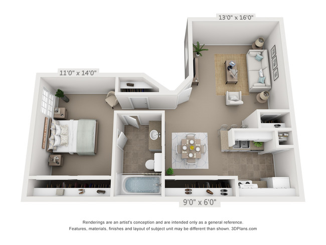 Floorplan - Oaks at Duck Creek