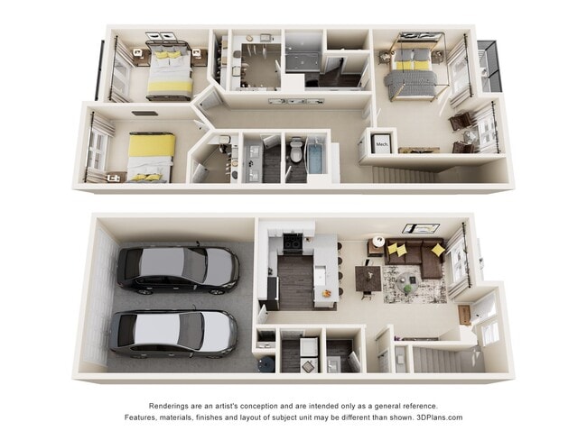Floorplan - Desert Heights at Green Valley