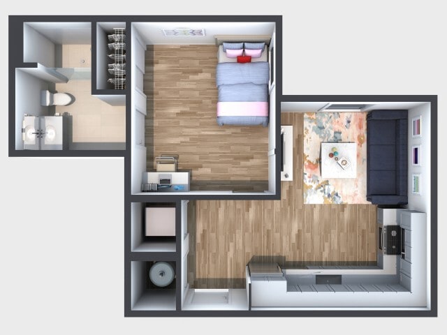 Floor Plan 1C - The Walk