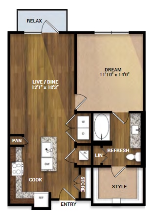 Floorplan - The Landing at Centreport