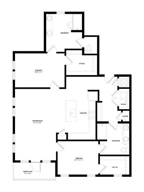 B5 Floor Plan - Tributary Rise