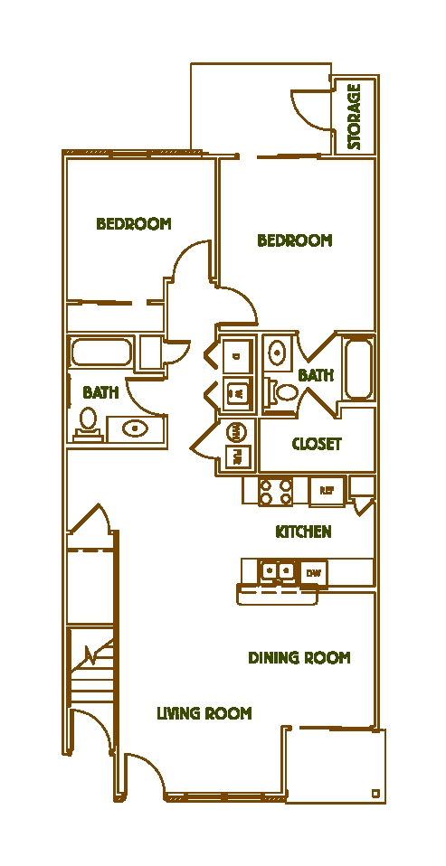 2BR/2BA - Prairie Meadows