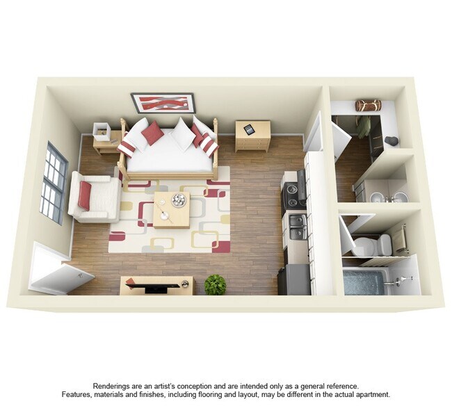 Floorplan - La Hacienda Apartment Homes