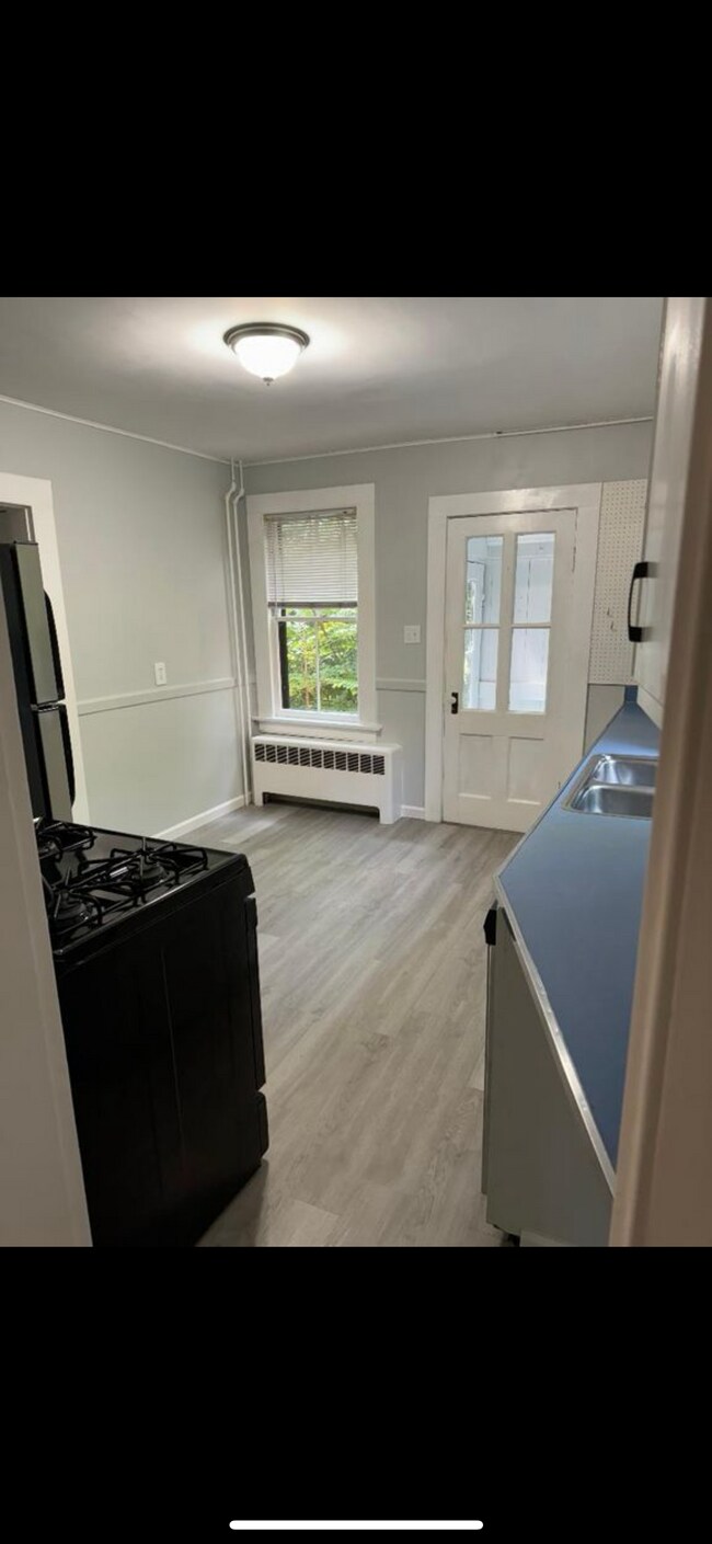 Kitchen and backdoor - 825 Prospect Ave