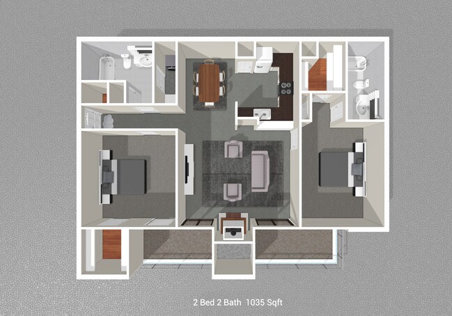 2 BED / 2 BATH - Legacy Park