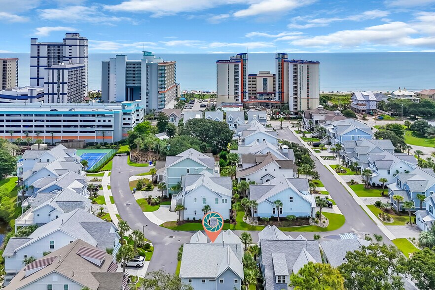 Looking east from house - 5349 Ocean Village Dr