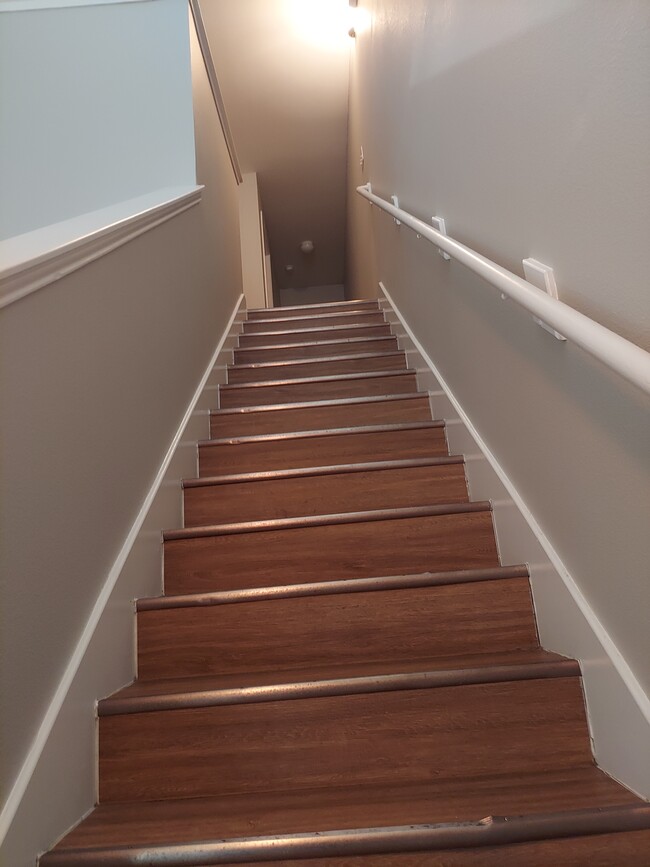 Stairway leading to additional private student units upstairs - 23311 High Point St