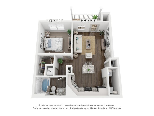 Floorplan - Reserve at Redwine