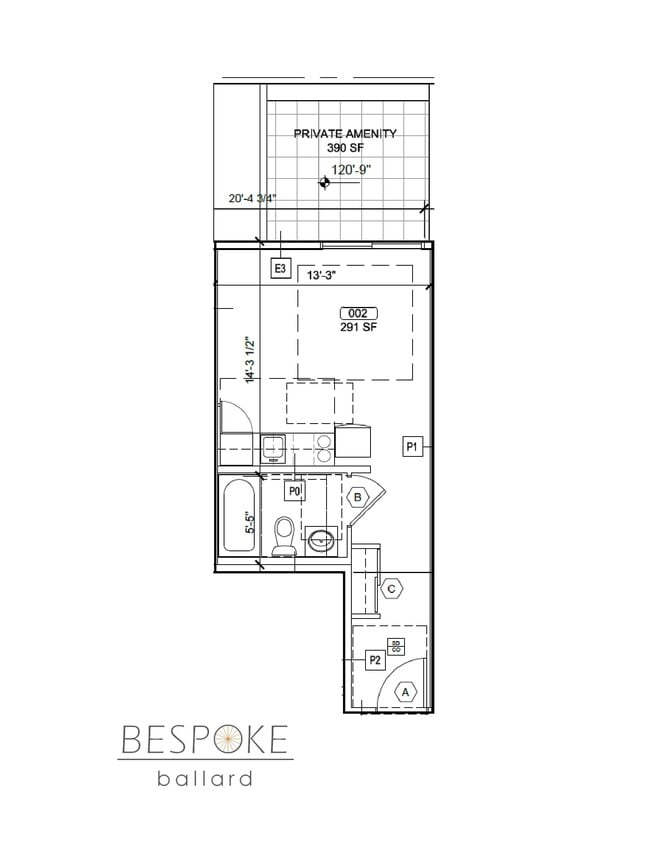 Floorplan - Bespoke Ballard Apartments