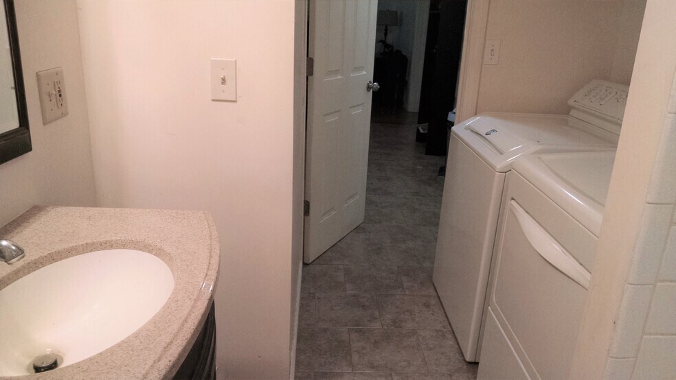 Laundry in Bathroom - 237 Pine Lake Dr
