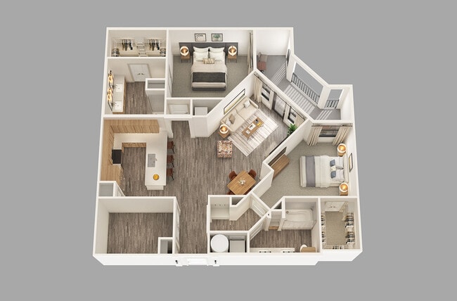 Floorplan - Seven17 Lehman