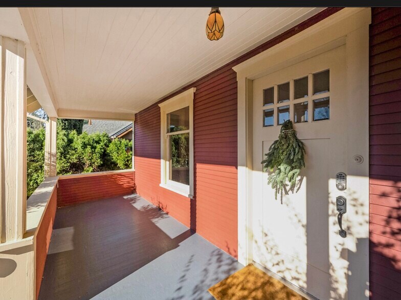 Large south facing porch - 210 W 32nd St