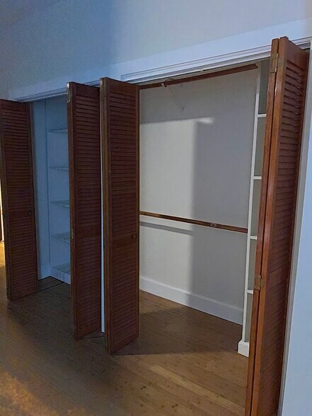 Master Bedroom Double Closets - 82 Chestnut St