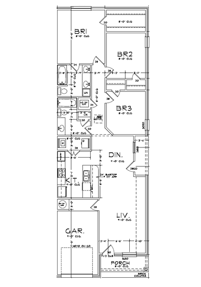 Floor Plan - 128 E Ball Rd