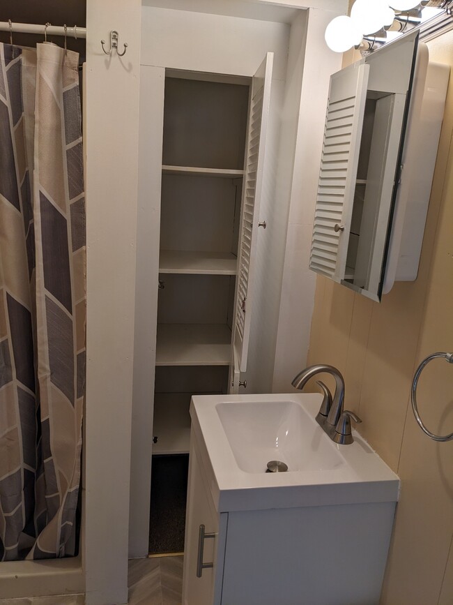 Bath Linen Closet - 13 North Ave