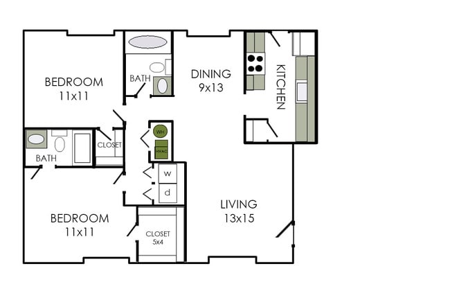 Floorplan - Annaberg Apartments