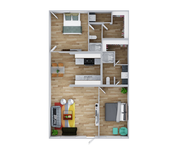 Floorplan - Lofts at Pecan Ridge & Sierra Vista