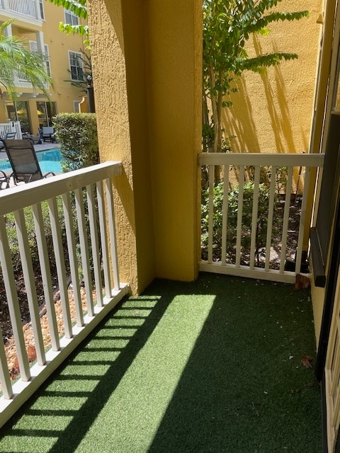 Patio facing Pool - 860 N Orange Ave