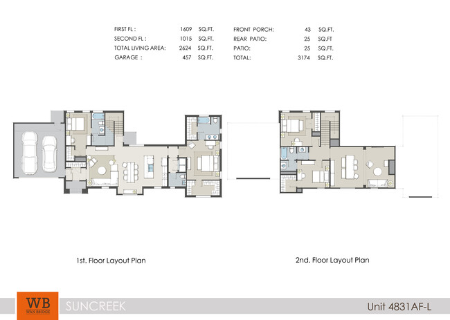 Floorplan - The Oaks at Suncreek Estates