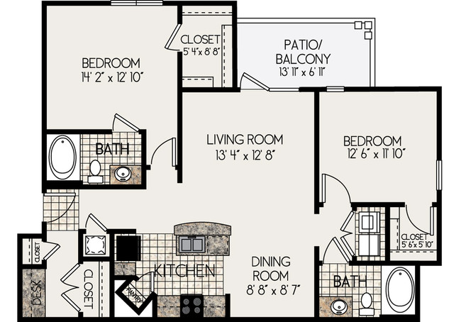 B1 Floorplan - Clairmont at Brier Creek