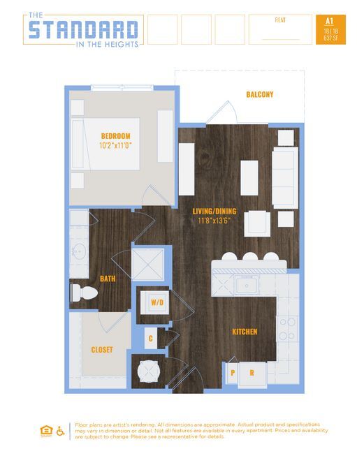 Floorplan - Standard in the Heights