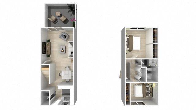 Floorplan - Danville Park Apartments