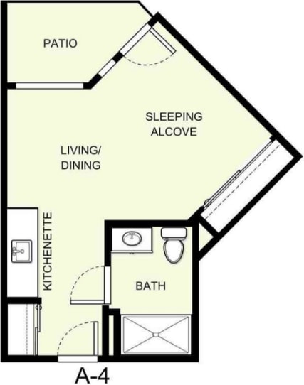 Floor Plan A-4 - Holiday Golden Oaks