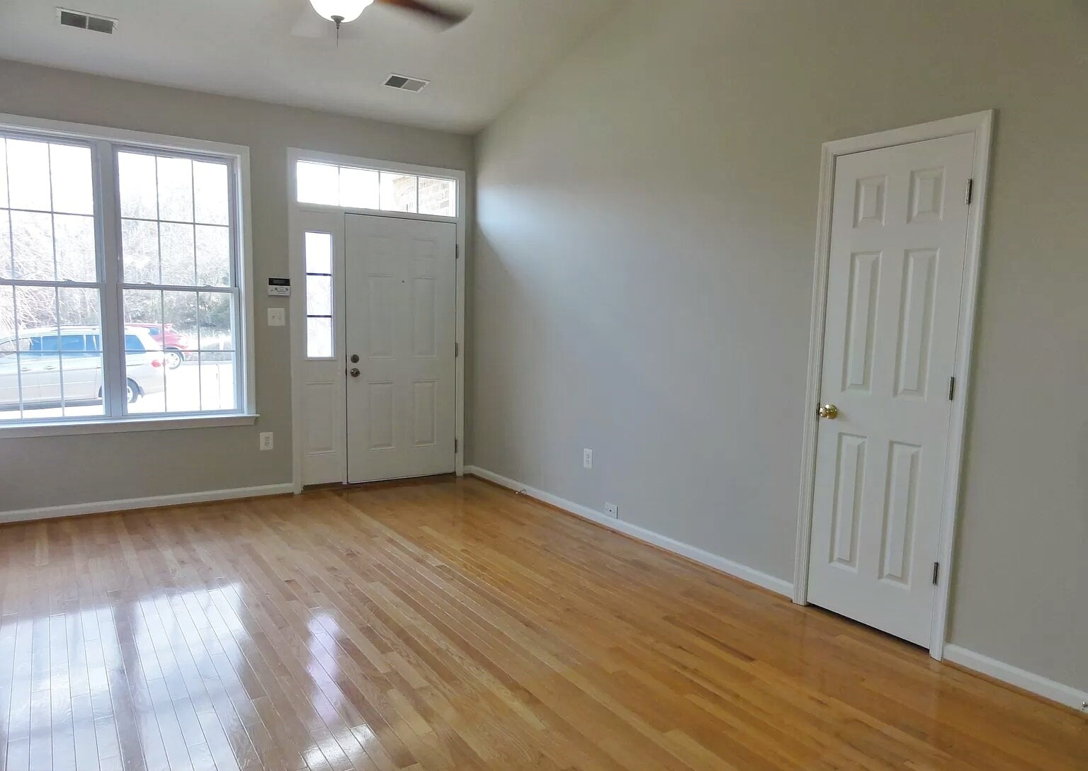 Living room, front door and closet - 334 Lora Dr