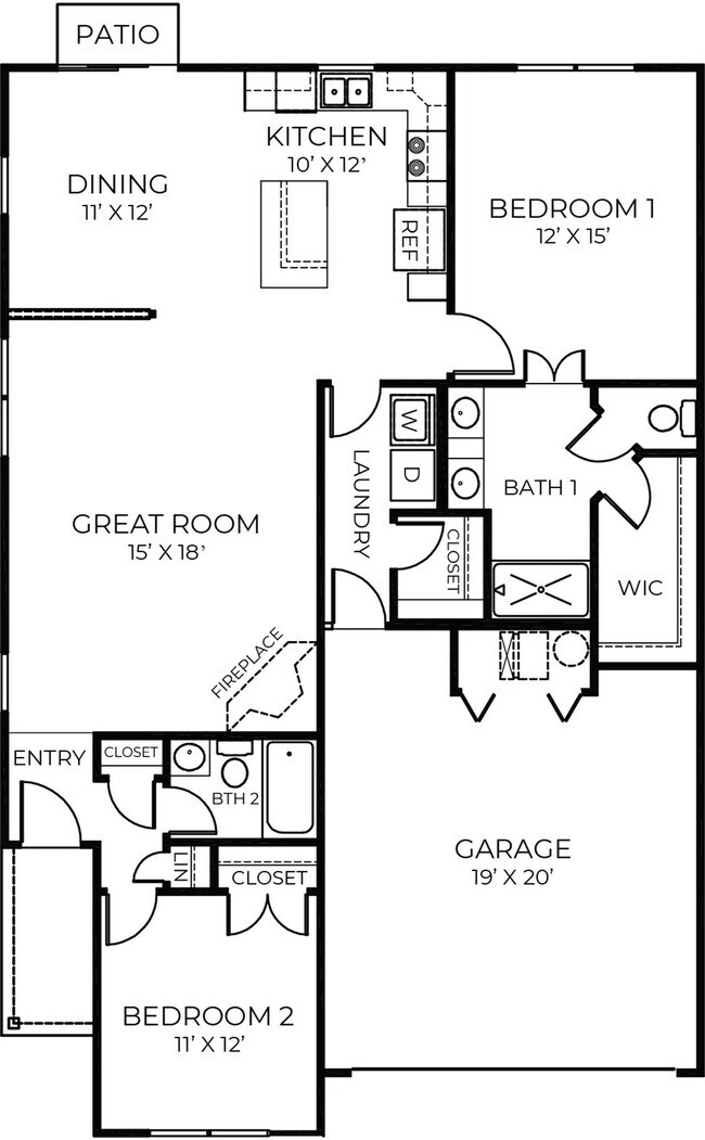 Ashland Floor Plan - Prairie Chase