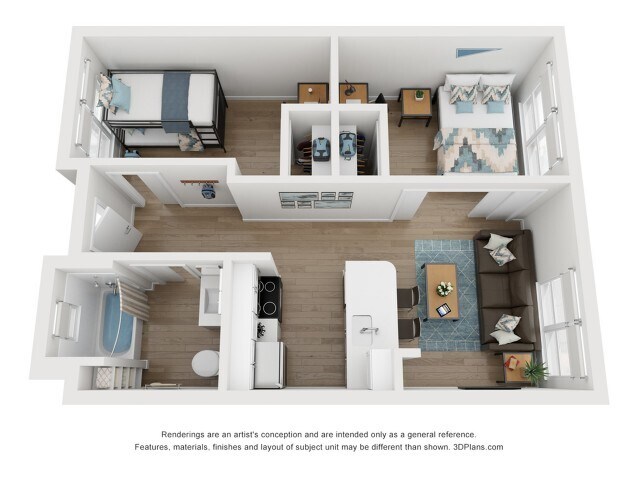 B2 Allston - Floorplan - Sterling Allston