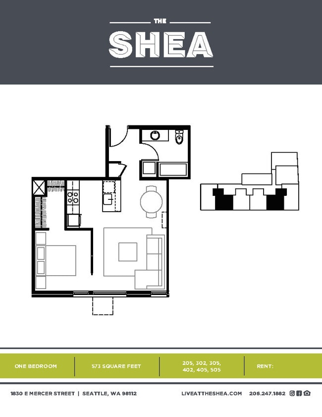The Shea - 1 Bedroom - Apartments 02/05 - Shea