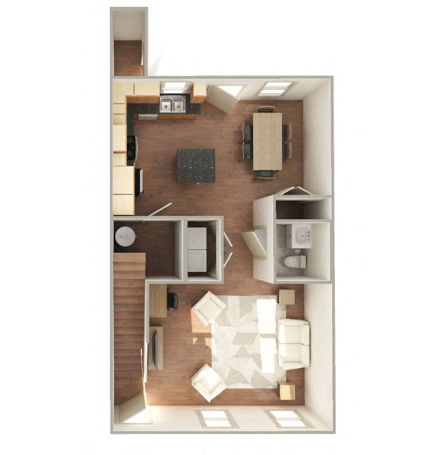 Floorplan - The Lofts at Southside Apartments