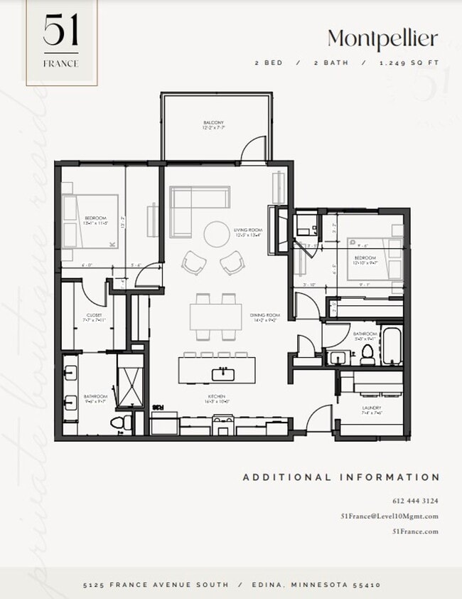 Floorplan - 51 France | Boutique Living