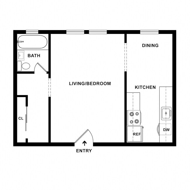 Floorplan - Hollymont Apartments