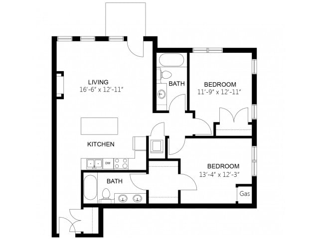 Floorplan - Siena Apartment Homes