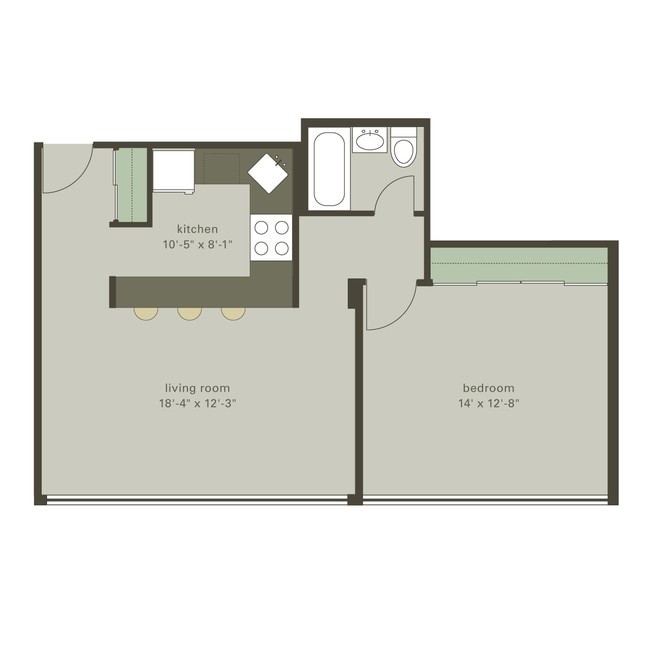 Floorplan - Algonquin Apartments