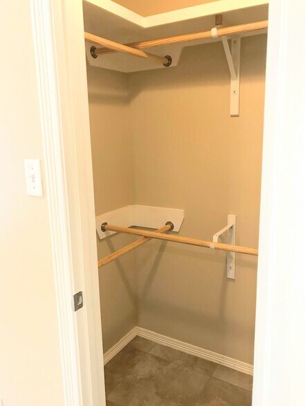 Walk in closets - 3704 Fairmont Ave