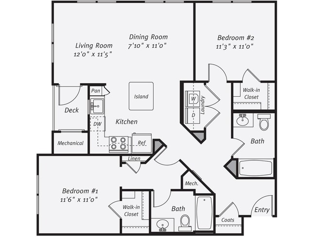 Floorplan - Avalon Northborough