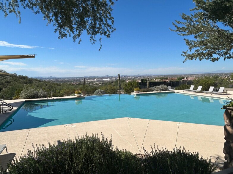 Community Pool with Neg Edge, City Views - 11511 E Caribbean Ln