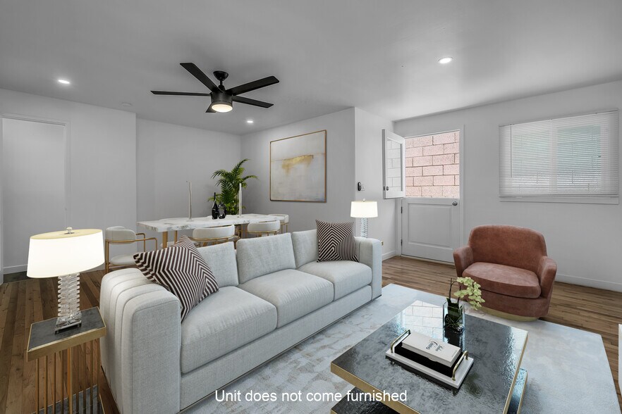 Unit A Living Room - 905 Manhattan Beach Blvd
