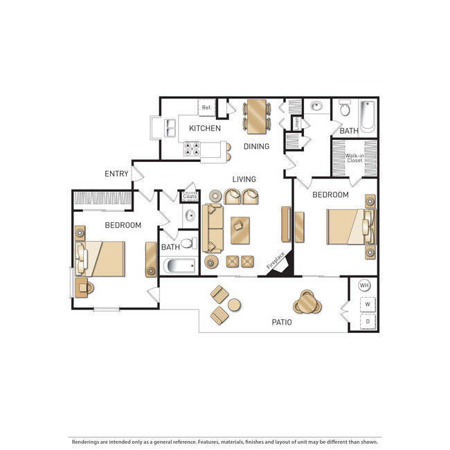 Floorplan - Sendero Huntington Beach