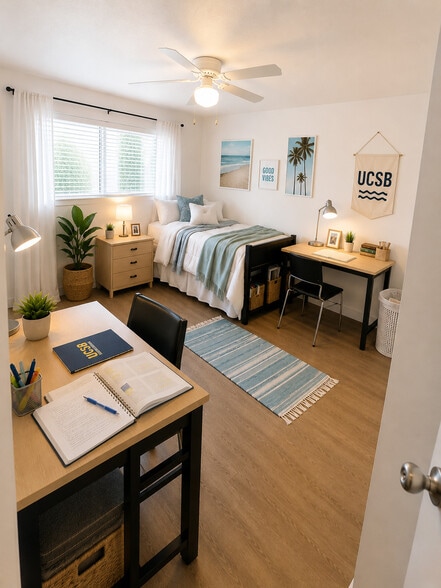 Shared Room in Abrego Gaucho - Capri Apartments at Isla Vista