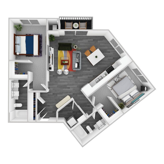 Floorplan - Parker Station Flats