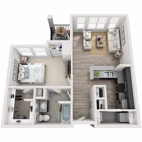 Floorplan - 1660 Peachtree