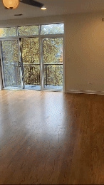 Front balcony (living room view) - 6123 S Kimbark Ave