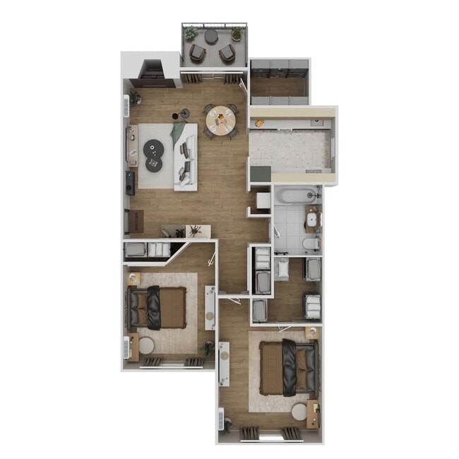 Floorplan - Sycamore Hills Apartments