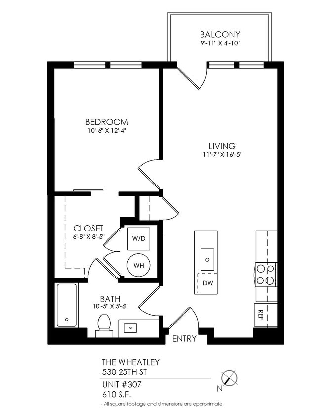 Floorplan - The Wheatley Flats