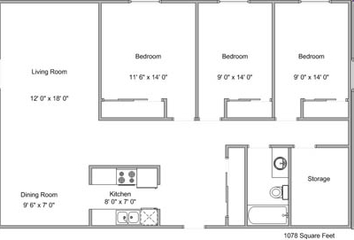 Floor Plan - Country Club